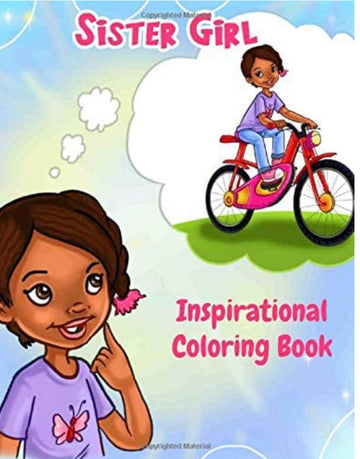 Sister Girl: Inspirational Coloring Book
